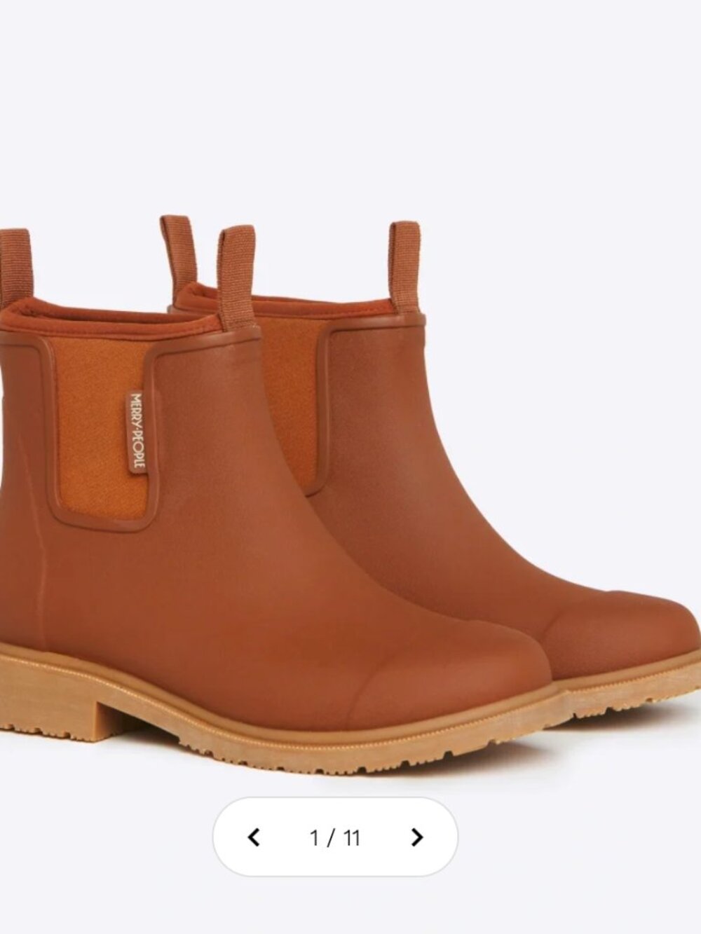 Merry People Bobbi Boot in Rust - US Women's 8 / Men's 7